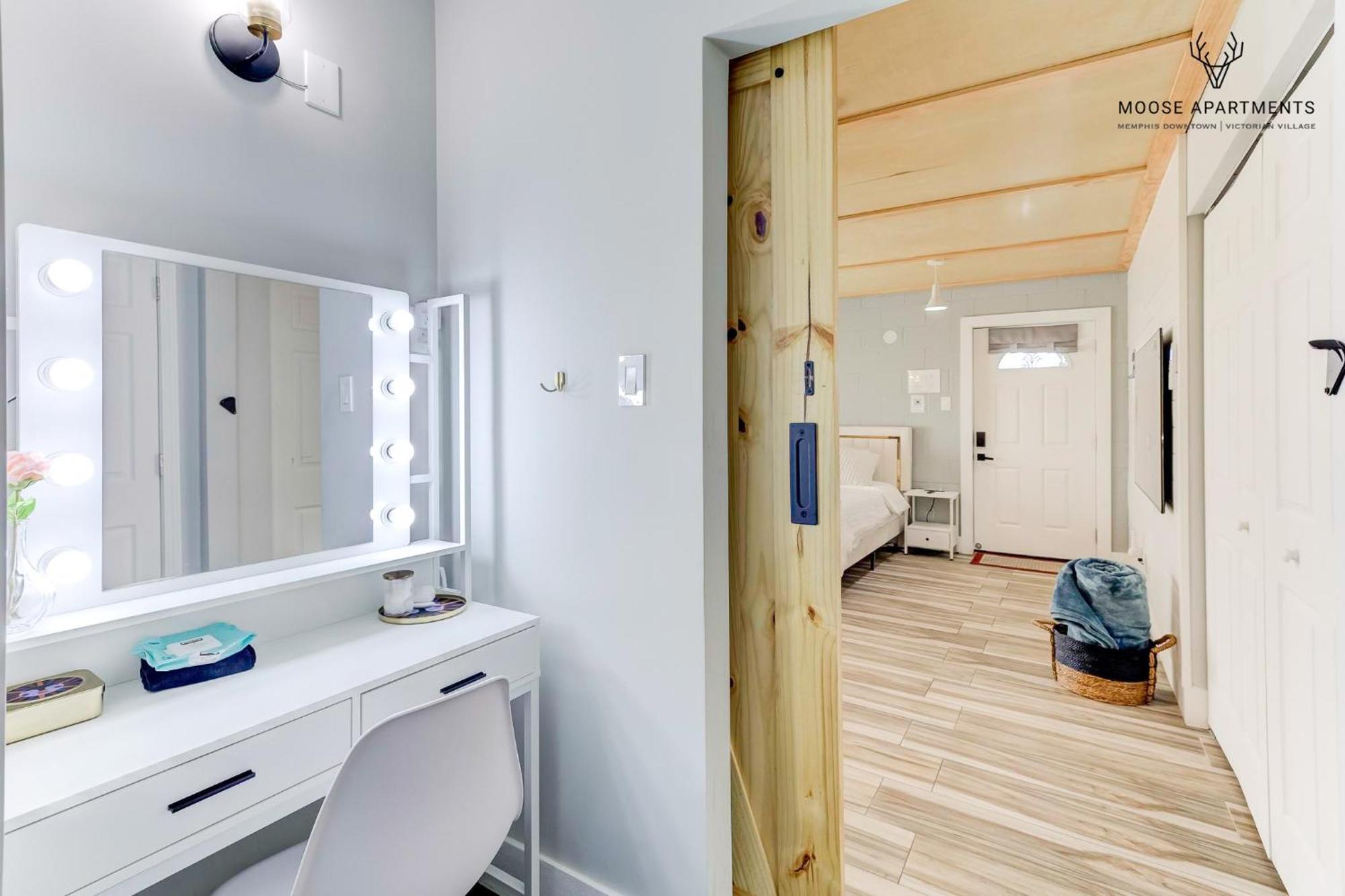 The Moose #6 - Modern Luxe Studio With Free Parking & King Bed Memphis Buitenkant foto