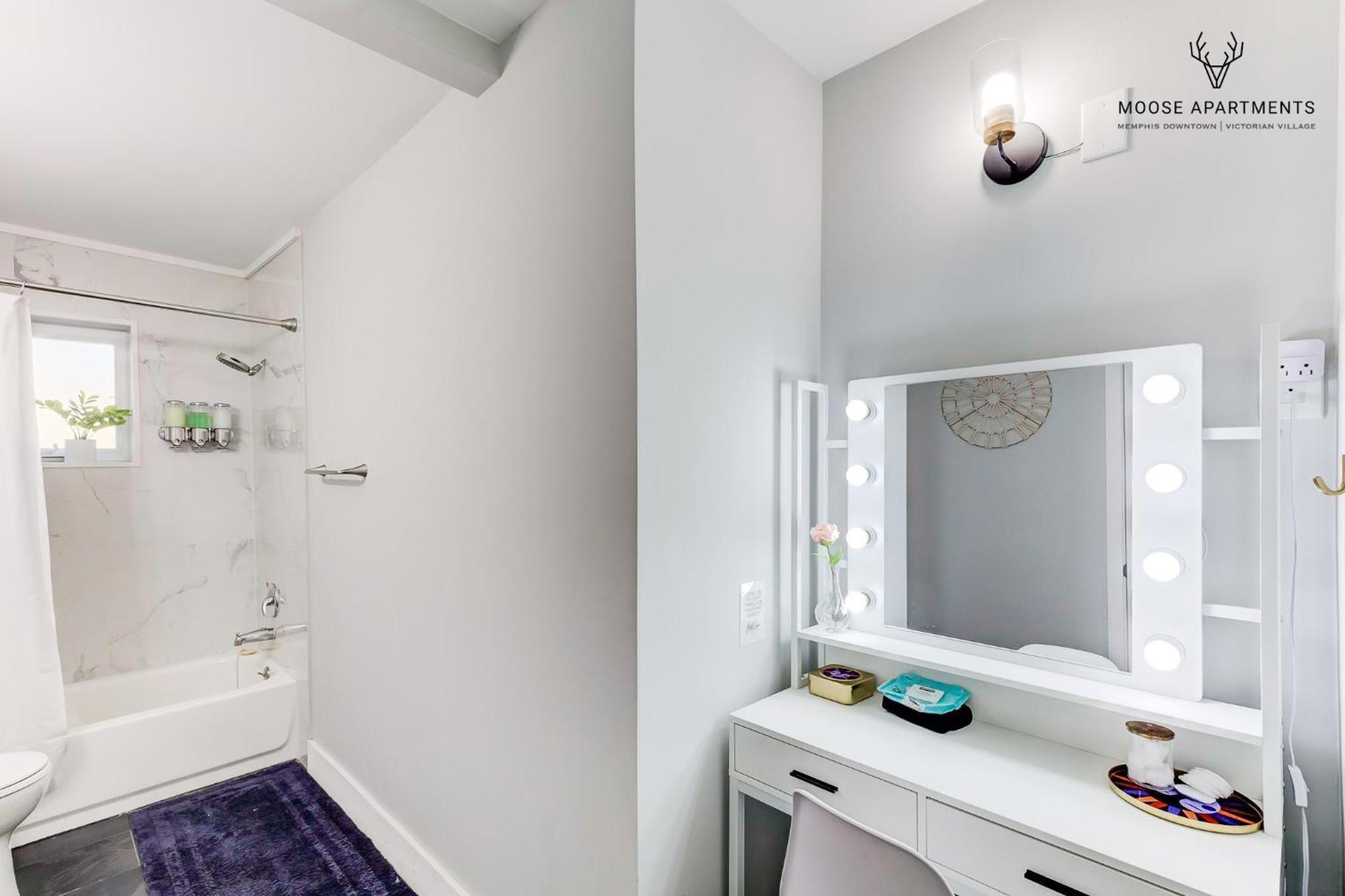 The Moose #6 - Modern Luxe Studio With Free Parking & King Bed Memphis Buitenkant foto